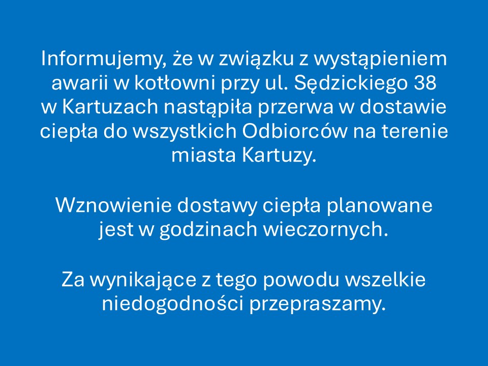 20250926 Informacja o awarii